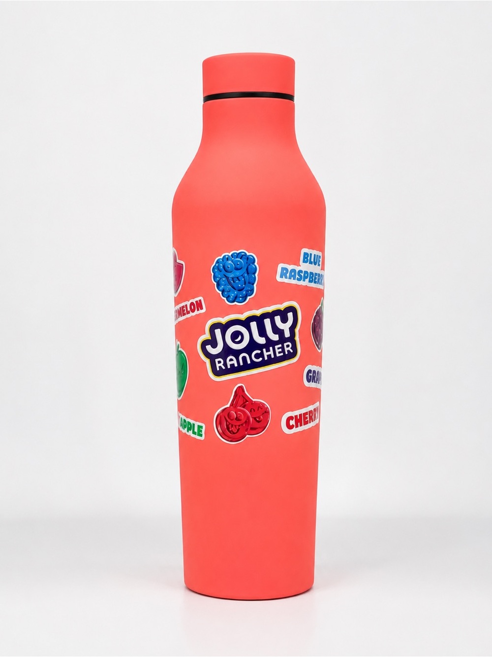 Jolly Rancher Custom Stainless Steel Water Bottle Insulated Tumbler Coral